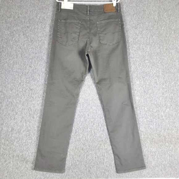 NEW with Tags American Eagle Flex Slim Pant Storm Grey Men's 34x32 - Picture 5 of 14